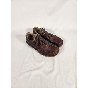 Vintage Doc Martens Mens Oxford Brown Shoes Chunky Y2K Grundge 90's US/11